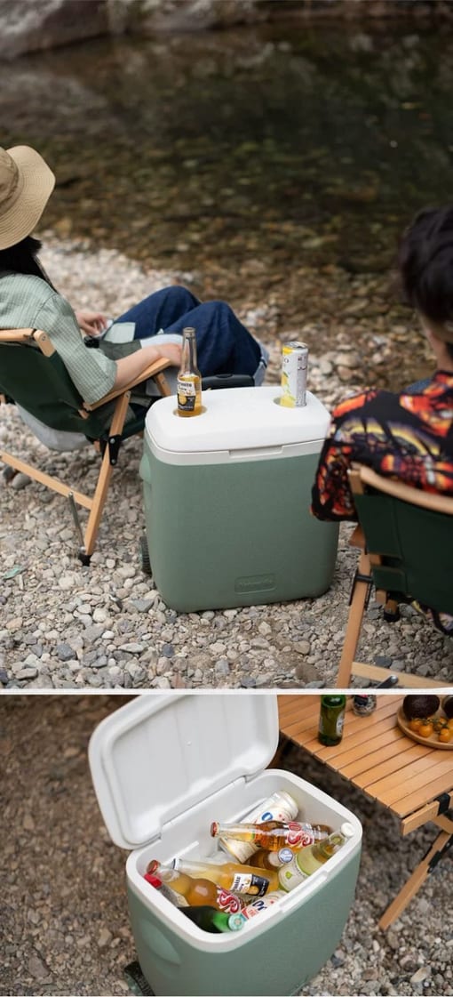 THÙNG ĐÁ GIỮ NHIỆT NATUREHIKE NH20SJ021 - CÓ BÁNH XE