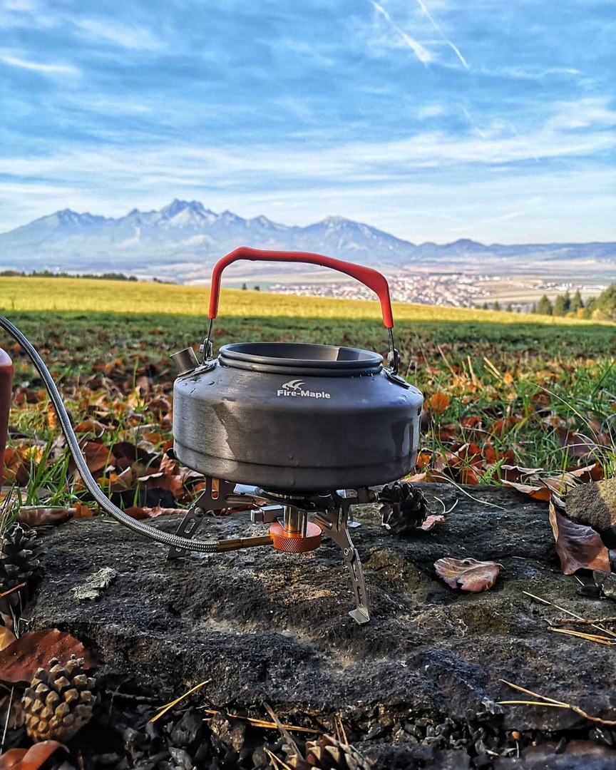 BỘ NỒI ẤM CHẢO DÃ NGOẠI FIRE MAPLE FEAST 4