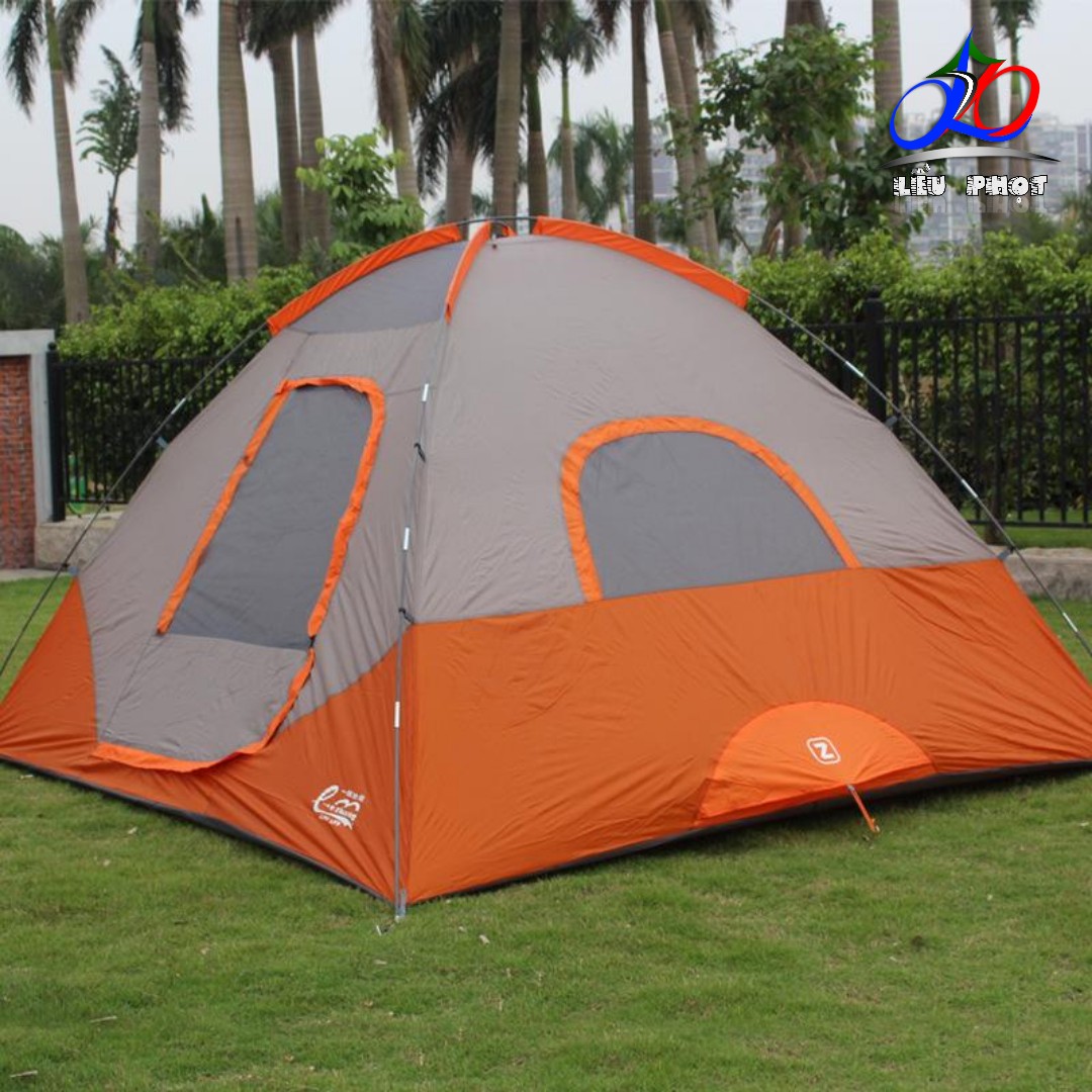 LỀU CẮM TRẠI 6-8 NGƯỜI 2 LỚP HÀNG ĐẸP CHỐNG MƯA TỐT