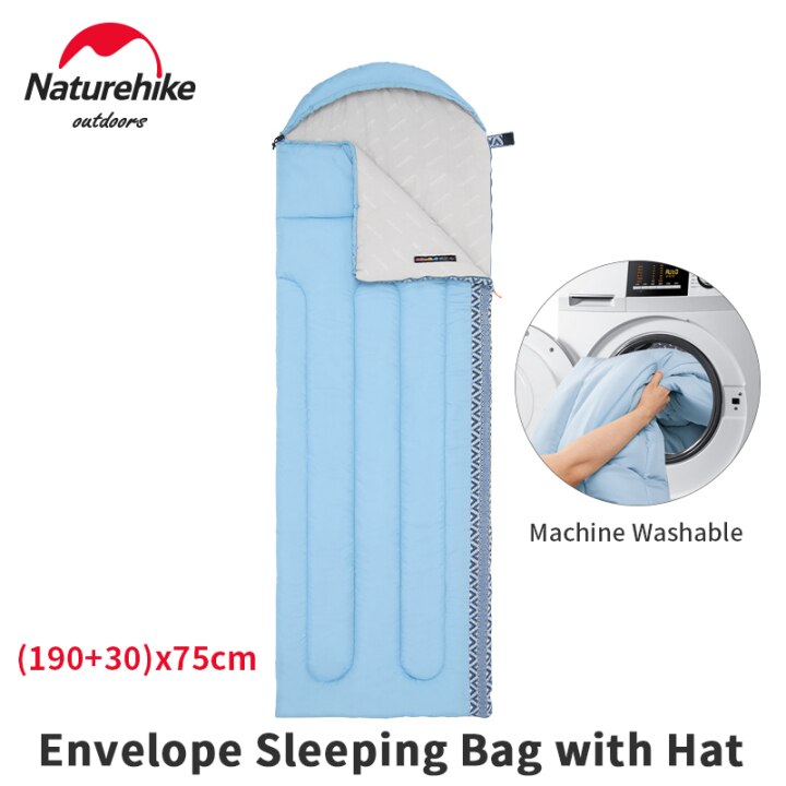 TÚI NGỦ COTTON CÓ MŨ TRÙM ĐẦU NATUREHIKE NH21MSD07