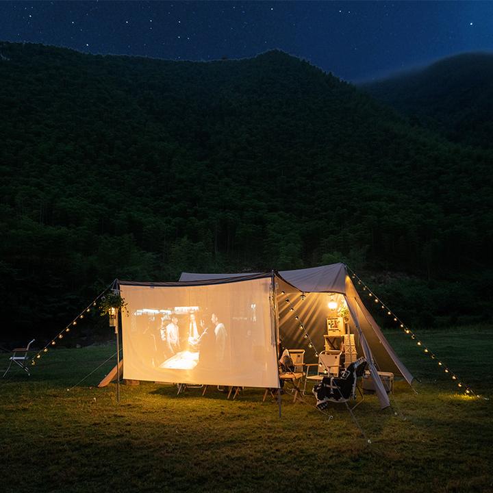 LỀU CẮM TRẠI GLAMPING KÈM MÀN CHIẾU NATUREHIKE NH20TM008