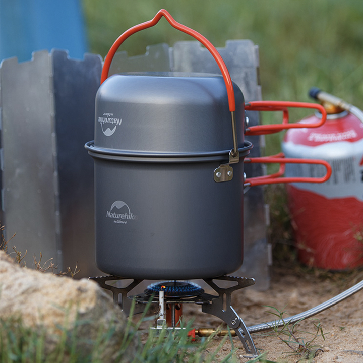 BỘ NỒI DÃ NGOẠI CÓ MÓC TREO NATUREHIKE NH18T018-G