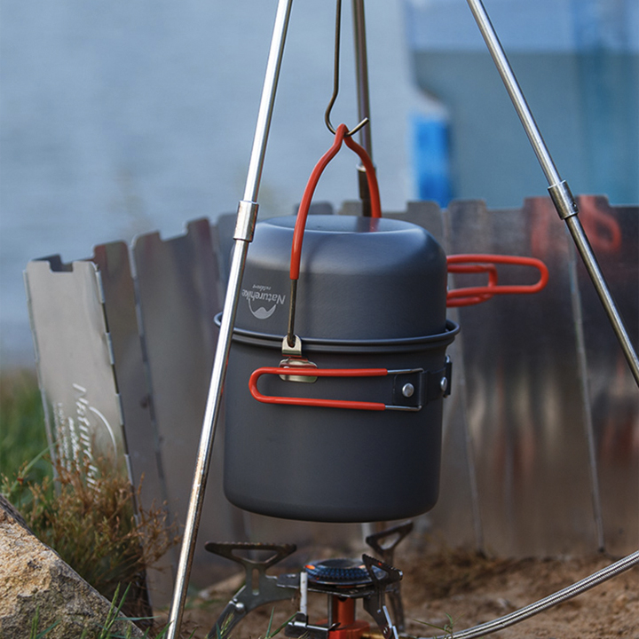 BỘ NỒI DÃ NGOẠI CÓ MÓC TREO NATUREHIKE NH18T018-G