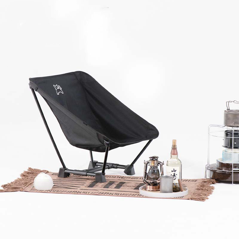 GHẾ MẶT TRĂNG DÃ NGOẠI XẾP GỌN TỰA LƯNG BLACKDOG BD-YLY002