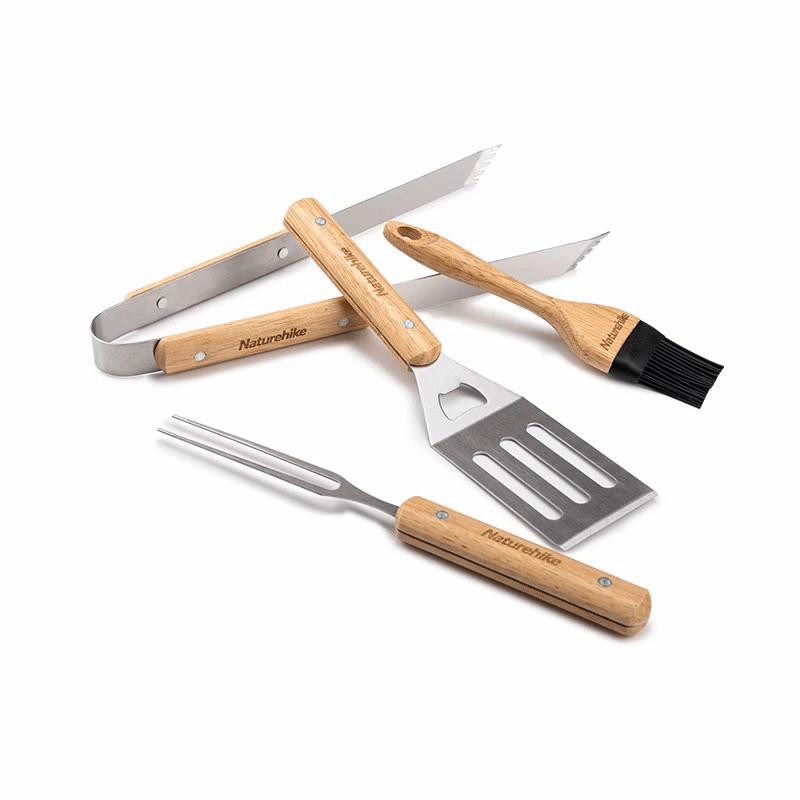 BỘ DỤNG CỤ NƯỚNG BBQ 4 TRONG 1 NATUREHIKE NH20SK007