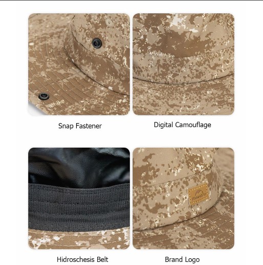 MŨ TAI BÈO CHỐNG NẮNG NATUREHIKE NH21FS532