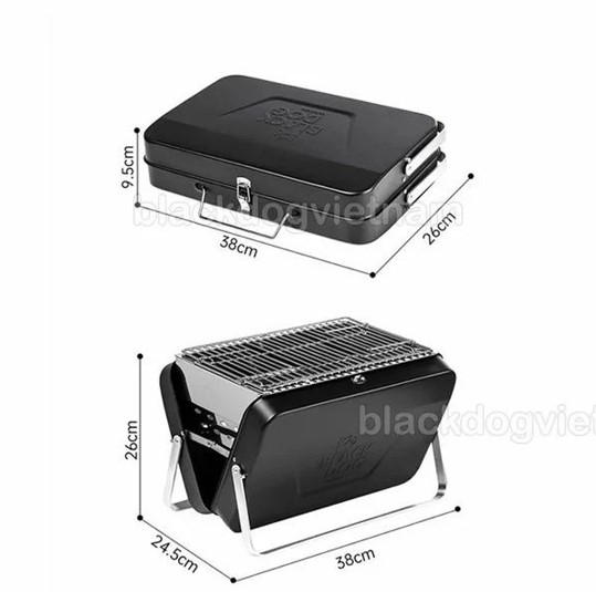 BẾP NƯỚNG BBQ XẾP GỌN BLACKDOG BD-SKL001