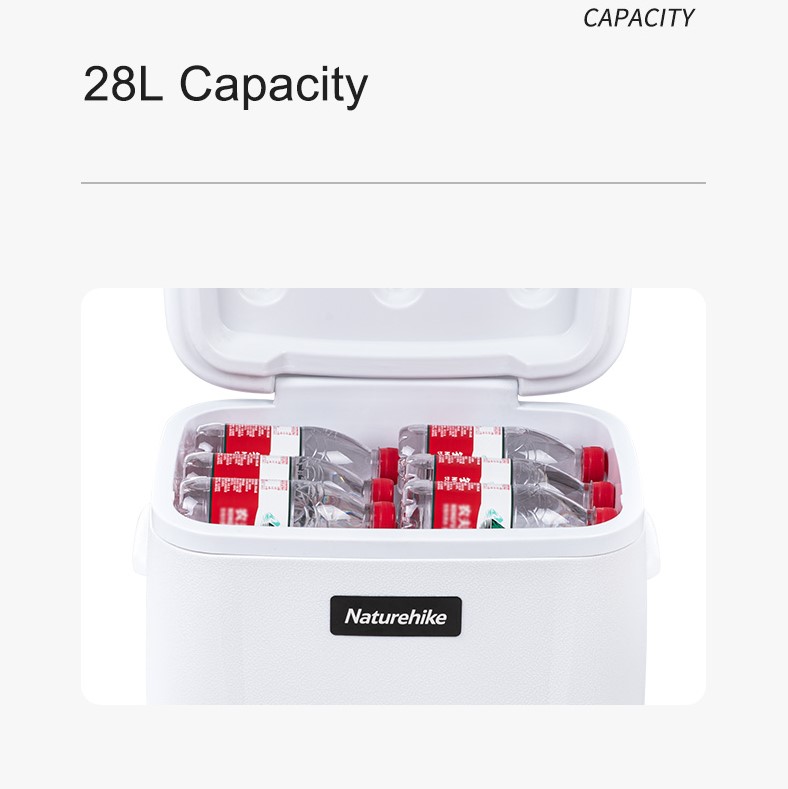 THÙNG ĐÁ GIỮ NHIỆT NATUREHIKE NH20SJ021 - CÓ BÁNH XE