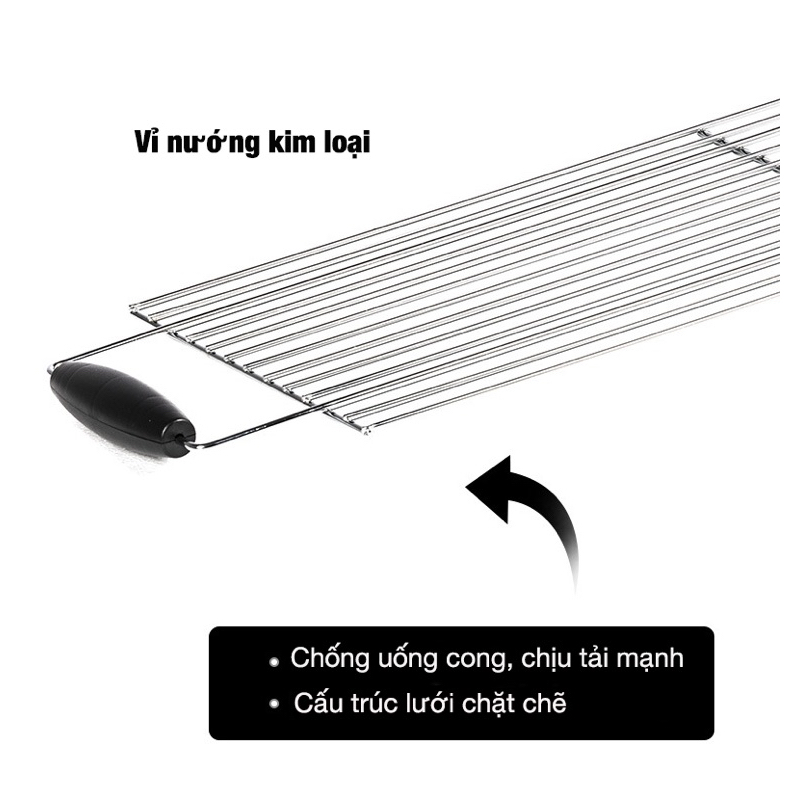 BẾP NƯỚNG THAN BBQ DÃ NGOẠI BLACKDOG BD-SKL003