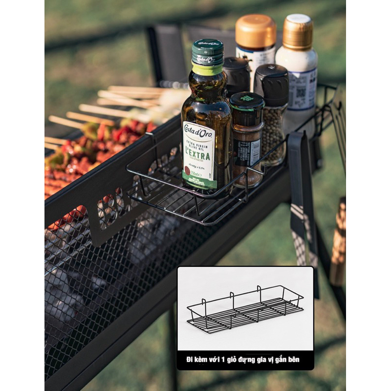 [CHO THUÊ] BẾP NƯỚNG THAN BBQ DÃ NGOẠI CAO CẤP