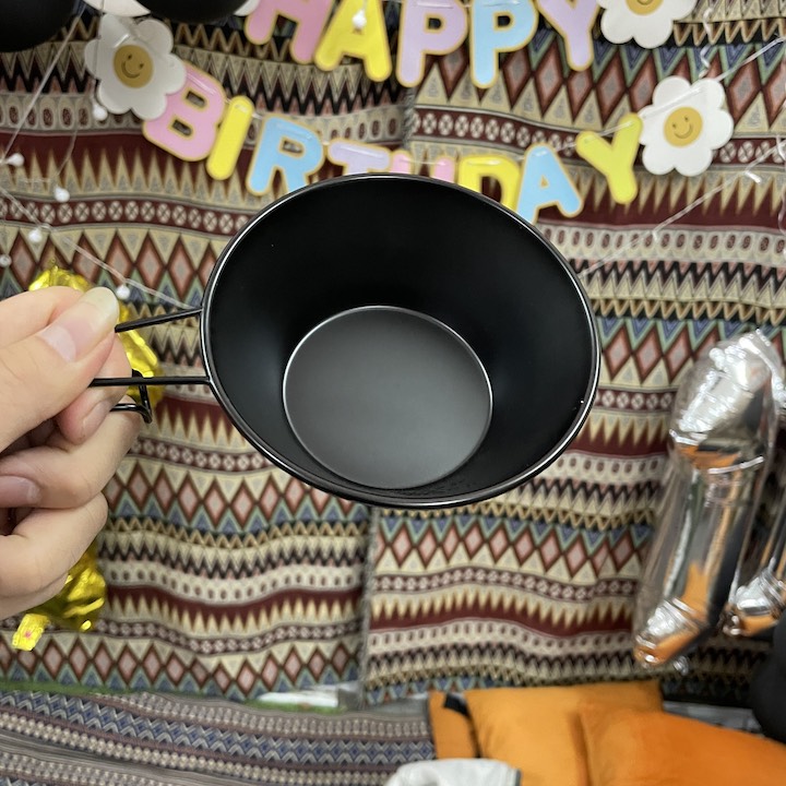 BÁT ĂN CƠM CAMPINGMOON BKS-220 - MÀU ĐEN