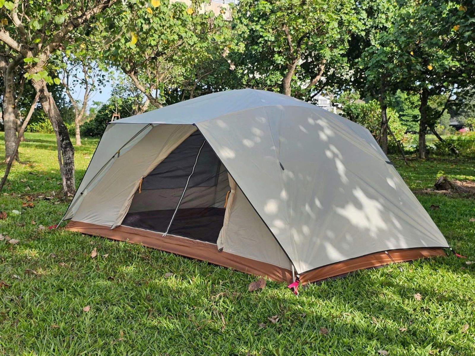 LỀU CẮM TRẠI 6 NGƯỜI 2 LỚP DRAGON DOME 6P