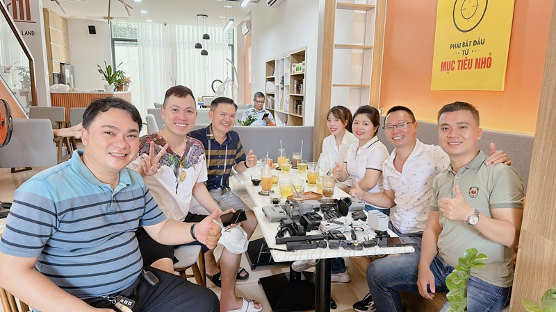 Hoàng Hà giao lưu cùng anh em MG BĐS Nha Trang