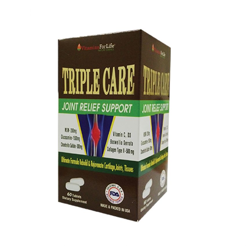 Viên uống hỗ trị điều trị xương khớp Triple Care