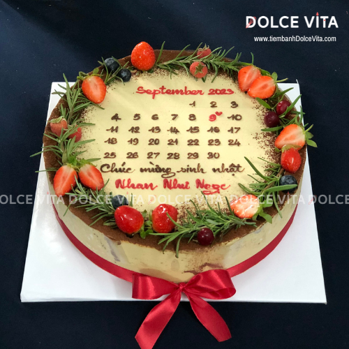 T003 Tiramisu vẽ lịch, trang trí hương thảo