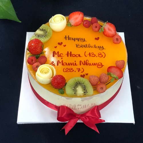 001 Bánh mousse chanh dây – Chua ngọt mát lạnh