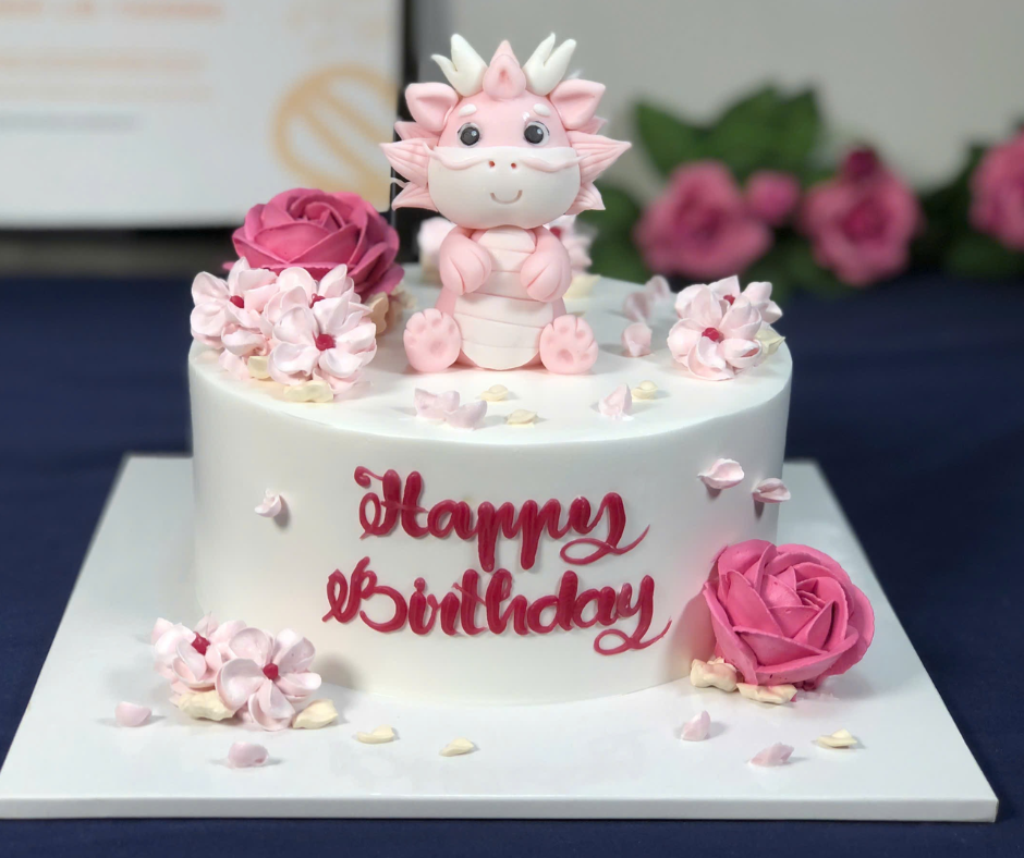 [1798] (180) Bánh tạo hình chú Rồng cho bé tuổi Rồng/ Thìn năm 2025