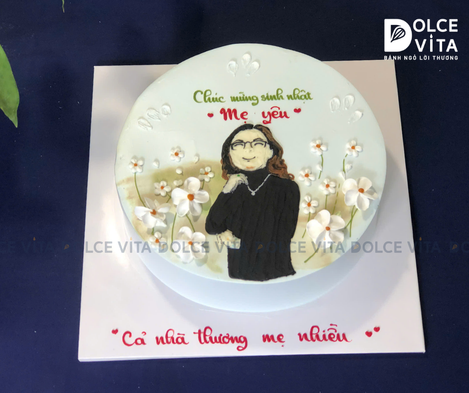 605 (90) Vẽ chibi (phác thảo hình chụp) mẹ