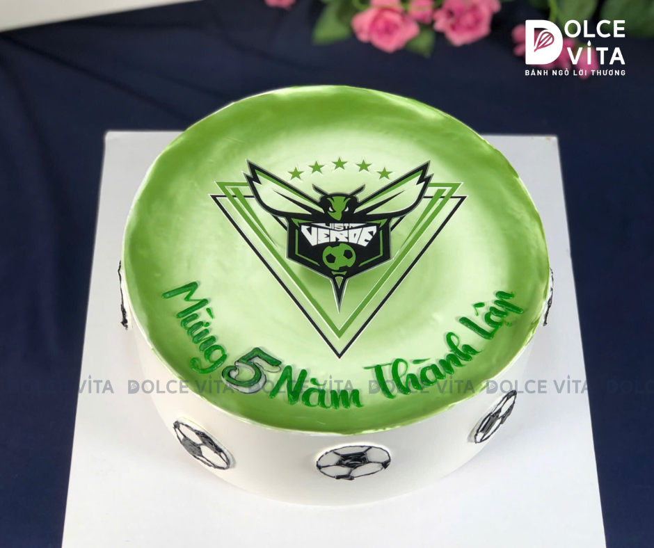 [1941] (80) Bánh Sinh Nhật In Hình Câu lạc Bộ Bóng Đá theo yêu cầu