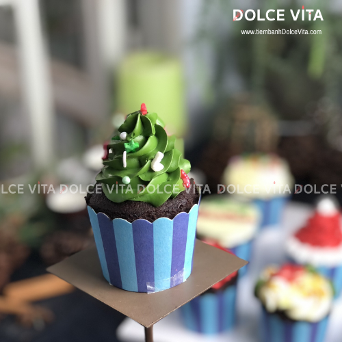 009 Cupcake Giáng sinh