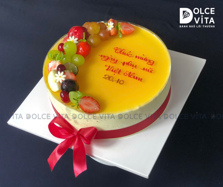 832 Bánh kem 20.10 - Mousse chanh dây