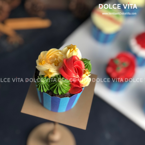[012] Set cupcake Giáng sinh