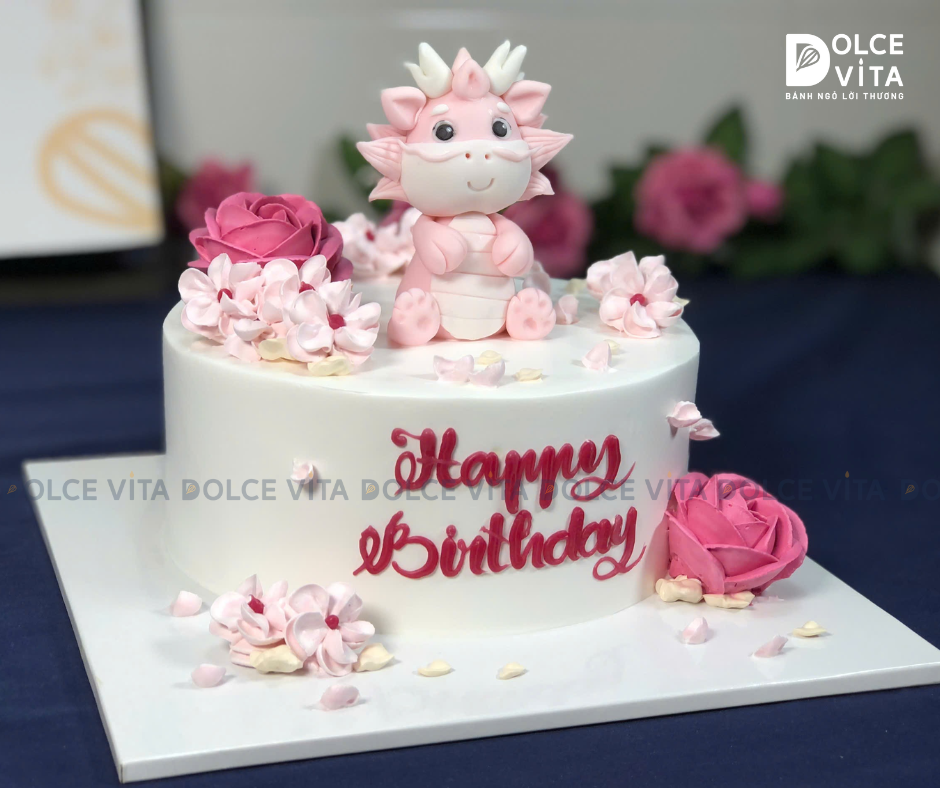 [1798] (180) Bánh tạo hình chú Rồng cho bé tuổi Rồng/ Thìn năm 2025