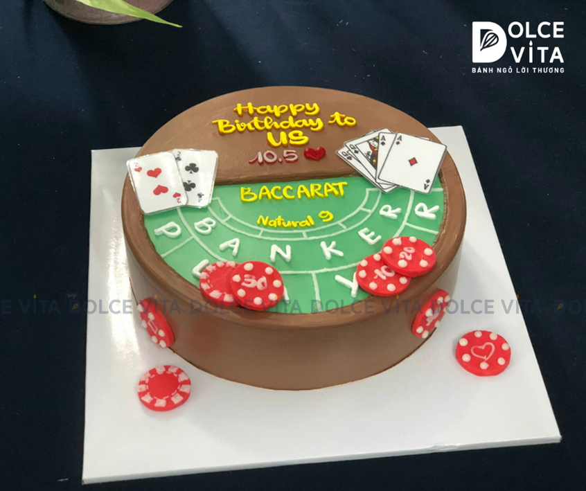700 (100) Bánh vẽ sòng bài Baccarat