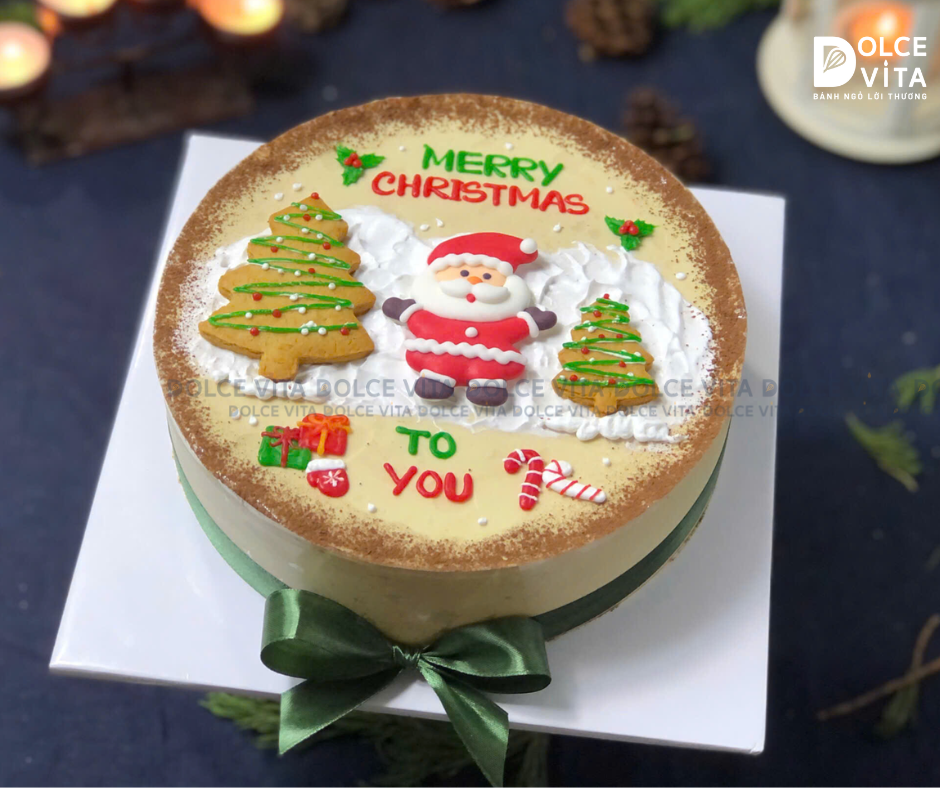 N204 (30-30-50-60) Bánh giáng sinh/ Noel/ Christmas cake)
