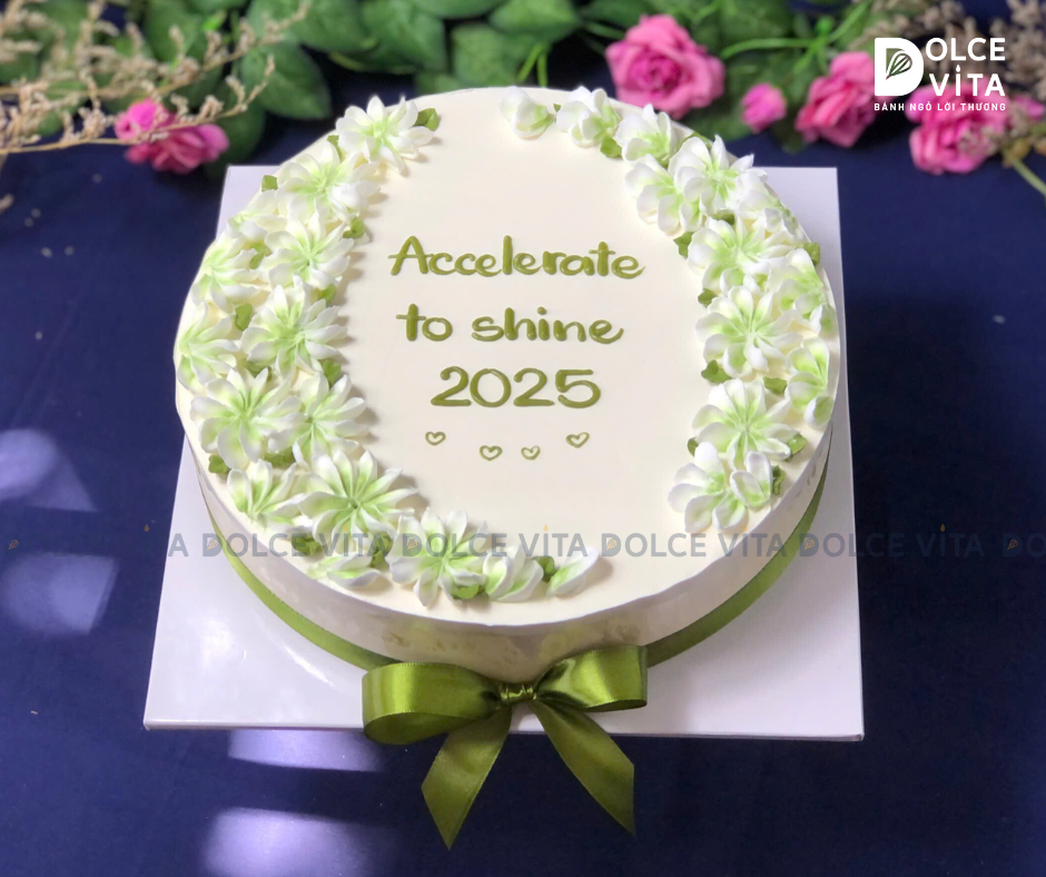 [1018] Bánh Mousse Bắp Bắt Hoa – Mềm Tan, Ngọt Thanh, Trang Trí Đẹp