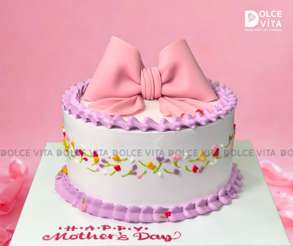 [826] (200) Bánh tạo hình 3D Nơ xinh xắn (đặt trước 2 ngày) cho ngày của Mẹ