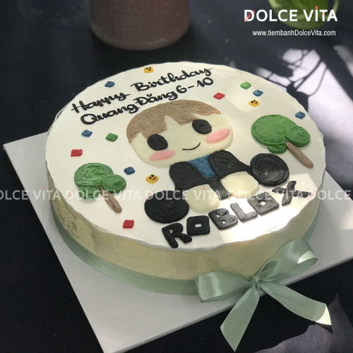 [062] (80) Bánh kem chủ đề Roblox