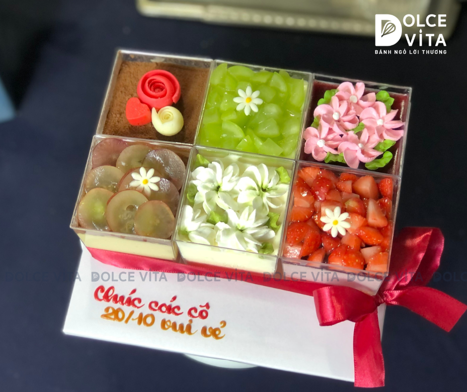 [2004] Set bánh ly nhiều vị tặng cho nhiều dịp