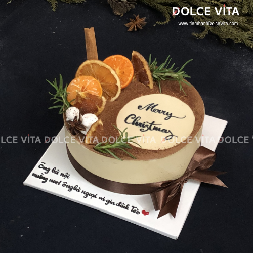 N202 Tiramisu (Bánh giáng sinh/ Noel/ Christmas cake)