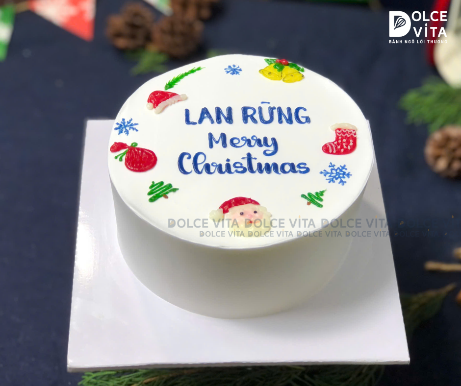 TD002 Bánh giáng sinh/ Noel/ Christmas cake