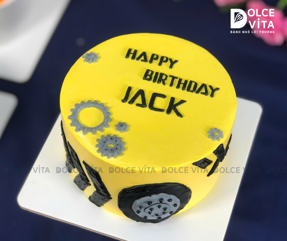 [1980] (70) Bánh kem chủ đề cơ khí, lắp ráp độc đáo