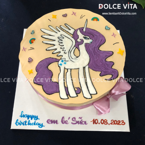 006 (90) Ngựa Pony tím Twilight Sparke