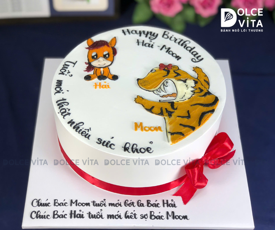 [612] (100) Bánh Kem Chủ Đề Mẹ Hổ - Thiết Kế Hài Hước Cho Sinh Nhật 2025