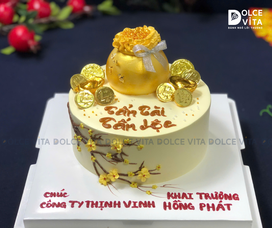 1107 Bánh hũ vàng Khai trương, ngày Thần Tài (90/150/250)