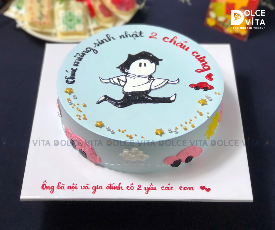 1048 (70) Bánh vẽ hình Yuta Okkotsu (truyện tranh Jujutsu Kaisen)