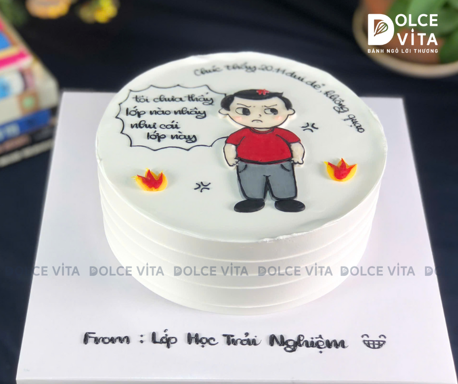 [2084] (80) Bánh vẽ giáo viên và câu nói bất hủ của thầy cô