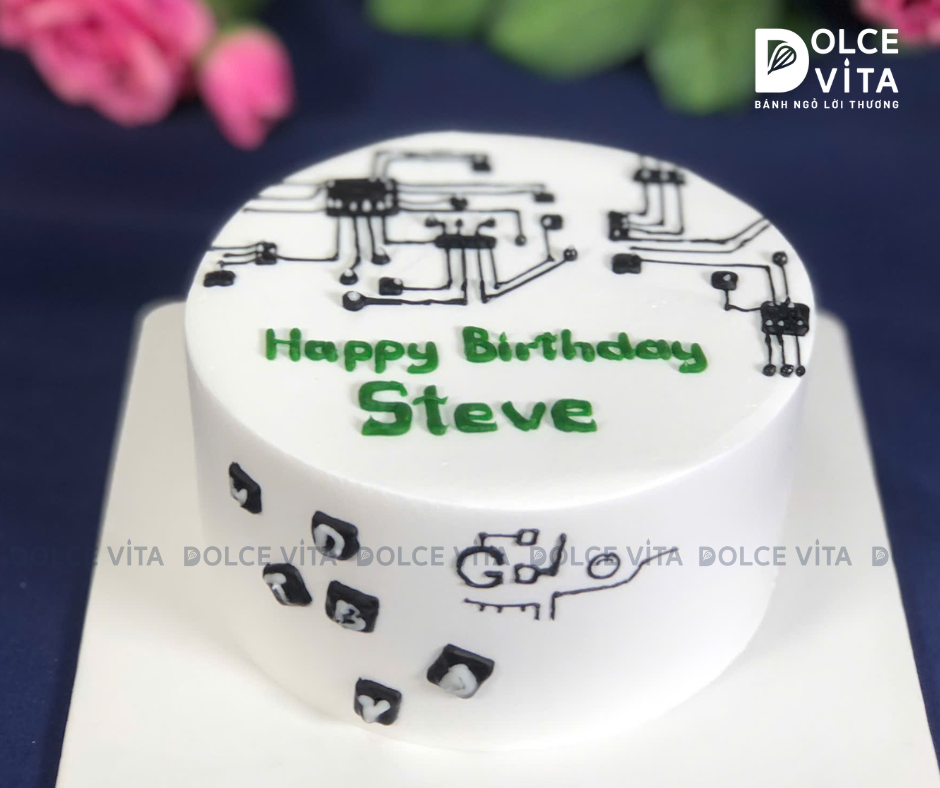 [1979] (45) Bánh kem chủ đề công nghệ, dành cho người làm IT