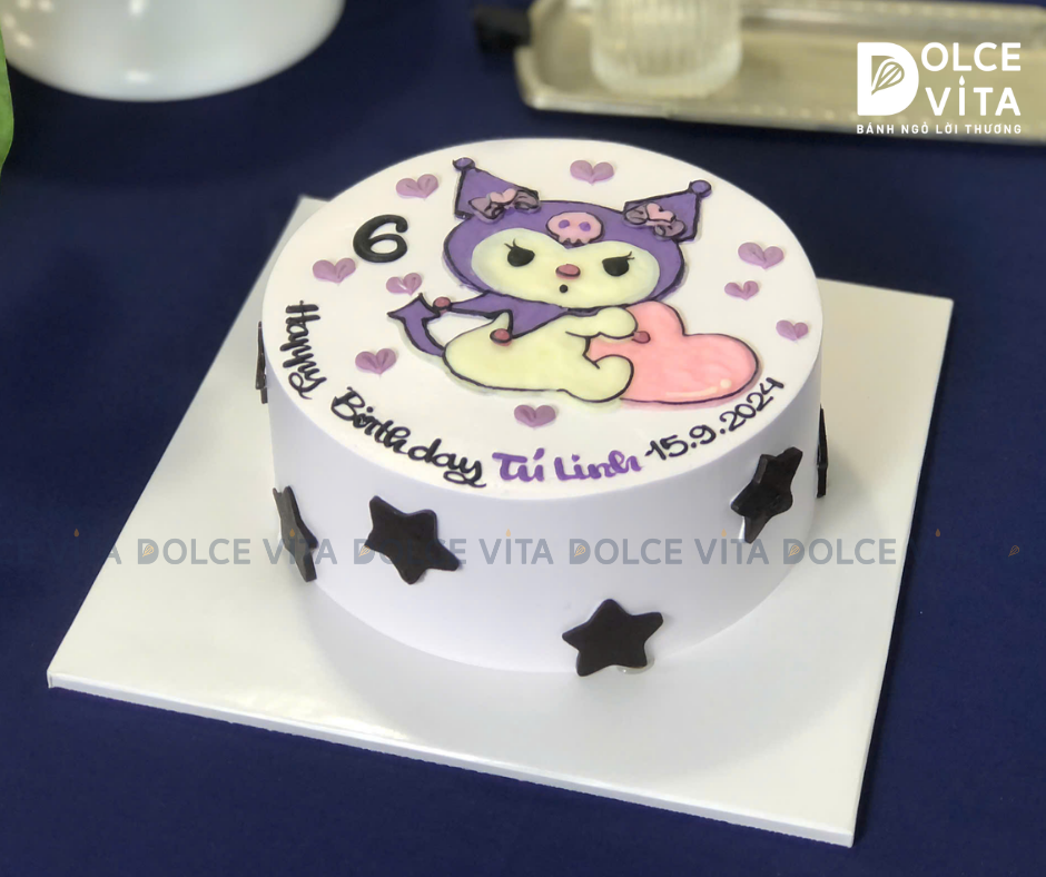 562 (80) Bánh vẽ Kuromi