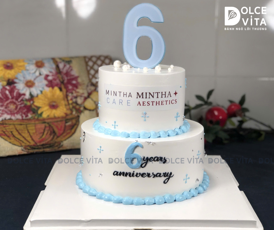 [2929] (300) Bánh tầng cho ngày sinh nhật  - lễ kỷ niệm trang trọng của Doanh nghiệp