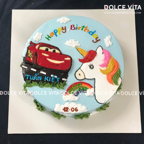 120 (130) Ngựa Pony và xe Mcqueen