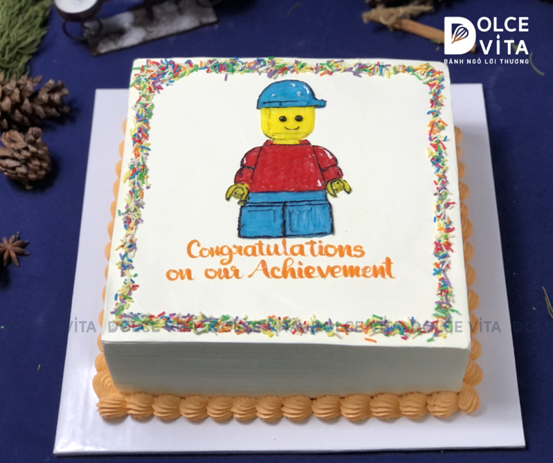 [2113] (70) Bánh kem trò chơi Lego