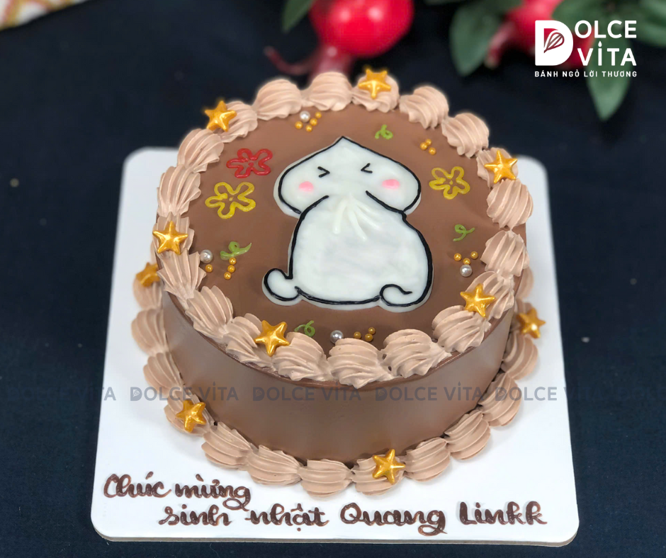[2892] (50) Bánh vẽ con ciu cho hội bạn hài bựa