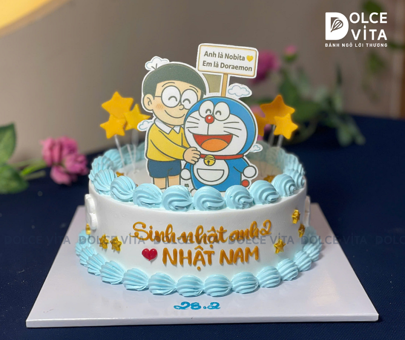 [2959] (80) Bánh kem in Doremon/ Doraemon cho sinh nhật mọi lứa tuổi