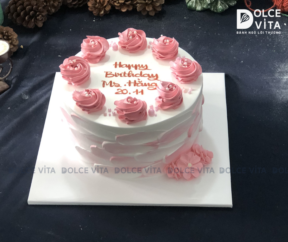 Mixed fruit 16cm - trang trí bông kem (270.000đ)