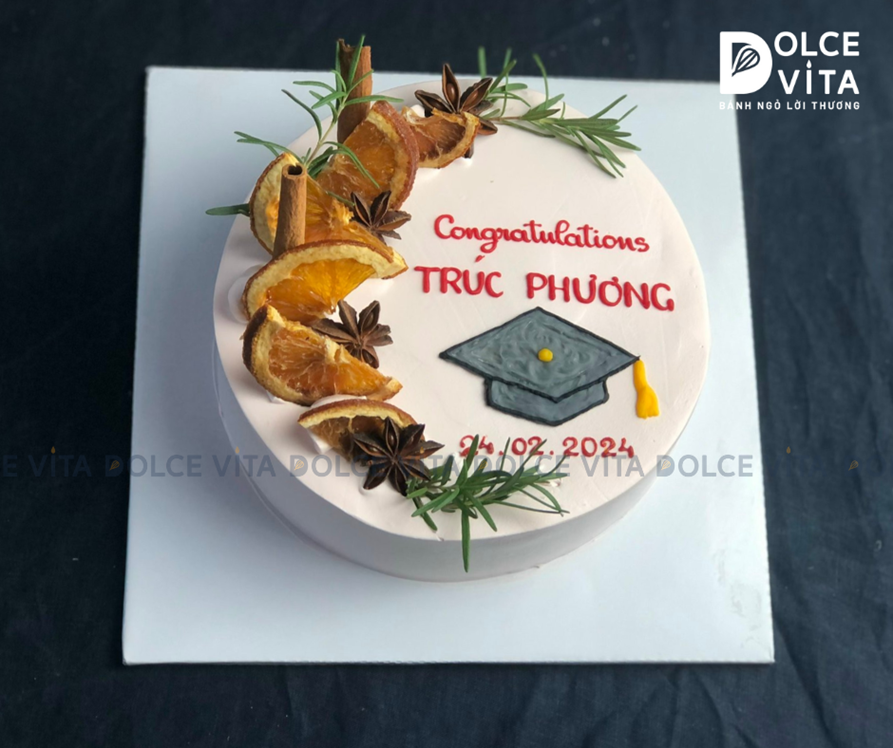 660 Bánh vẽ mũ trạng nguyên mừng tốt nghiệp